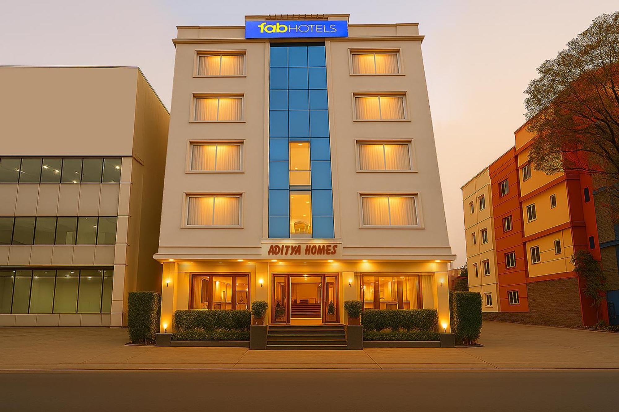 Fabhotel Aditya Homes - Nr Isb, Gachibowli Haidarábád Kültér fotó